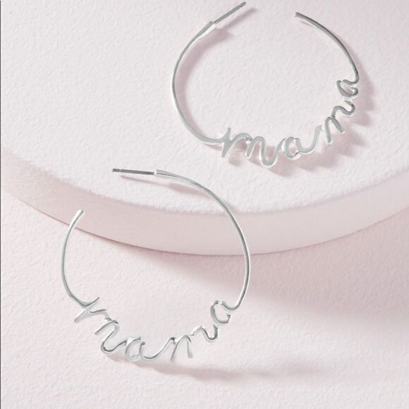 NEW Stella & Dot Mama Hoops - Picture 2 of 6